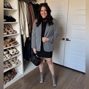 Scoop NYC Gray Blazer